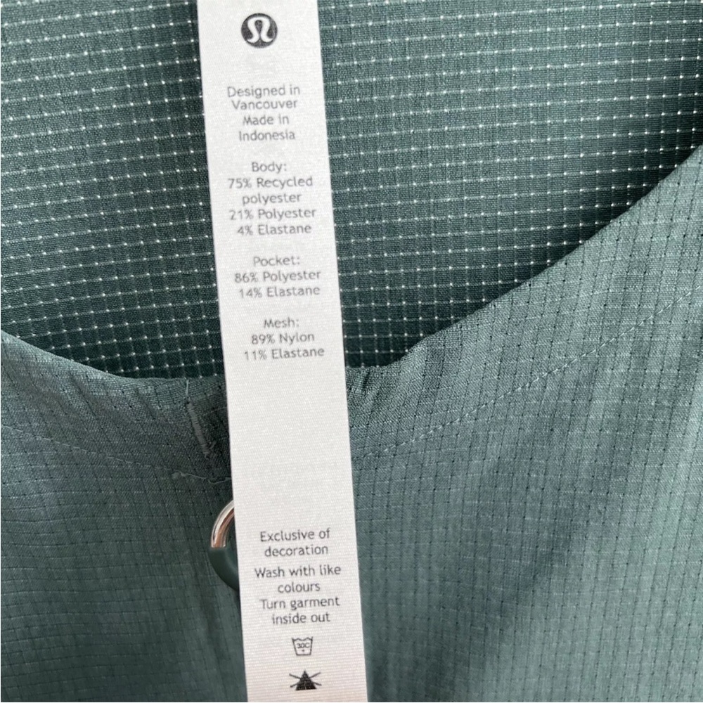 NWT Lululemon Ventlight Zippered Jumpsuit - Picture 2 of 6